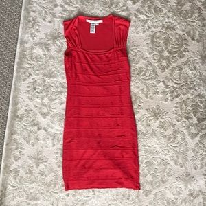 Max studio sexy red dress size S